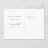 Verander de Datum Volledige Uitstel van de Bouw va Aankondigingskaart (Achterkant)