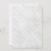 Verander de Datum Weddenschap Grijzige Gedeelte Save The Date (Achterkant)