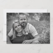 Verander de Datum Wedding Laten de Probeer opnieuw Aankondiging (Achterkant)