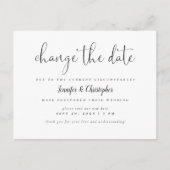 Verander de datum Z&W Uitnodiging Huwelijksuitstel (Voorkant)