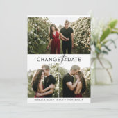 Verander de datumkaart met foto's (Staand voorkant)