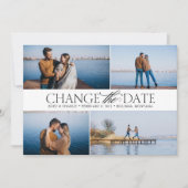 Verander de datumkaart met foto's save the date (Voorkant)