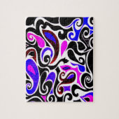 Verander de Draai van de Retro van de Kleur Wacky Legpuzzel (Verticaal)