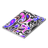 Verander de Draai van de Retro van de Kleur Wacky Notitieblok (Linkerzijde)