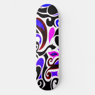 Verander de Draai van de Retro van de Kleur Wacky Skateboard
