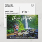 Verander de Foto van het Manuscript van de Moderne Briefkaart (Voorkant / Achterkant)