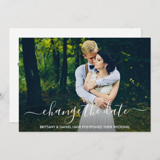 Verander de Kaart van het Manuscript van de Modern (Voorkant / Achterkant)