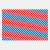 Verander de Kleur kerstkaarsband Stripe 2 Inpakpapier Vel (Voorkant 3)