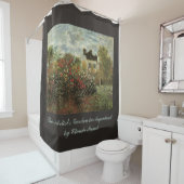 Verander de Kleur! Monet's tuin in Argenteuil Douchegordijn (In situ)