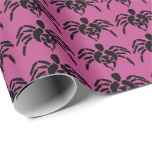 Verander de Kleur Spin in Paars Cadeaupapier