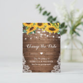 Verander de Lichten van het Koord van het Land van Briefkaart (Staand voorkant)