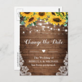 Verander de Lichten van het Koord van het Land van Briefkaart (Voorkant / Achterkant)