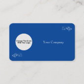 Verander de objecten met uw bedrijfsnaam en Logo Visitekaartje (Voorkant)