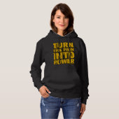 Verander De Pijn In Power Hoodie  (Voorkant volledig)