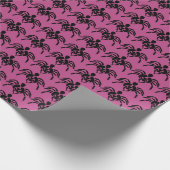 Verander de Spin van de Kleur in Paars Cadeaupapier (Hoek)