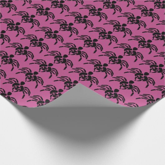 Verander de Spin van de Kleur in Paars Cadeaupapier (Hoek)