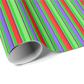 Verander de Stripe van het Snoep van de Kleur Cadeaupapier (Rol Hoek)