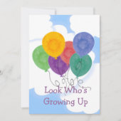 Verander de Uitnodiging van de Partij van de Age v (Voorkant)