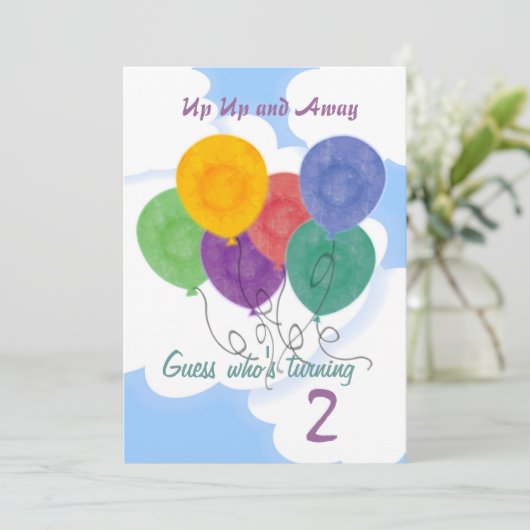 Verander de Uitnodiging van de Partij van de Age v (Staand voorkant)