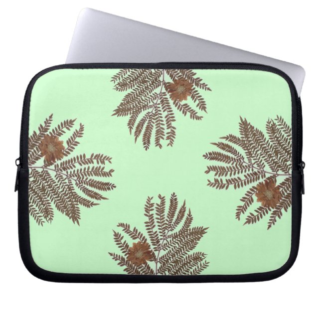 Verander de Ver van de Kleur en Vloer Laptop Sleeve (Voorkant)