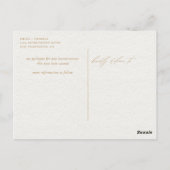 Verander de Waterverf Magnolia van het Manuscript  Briefkaart (Achterkant)