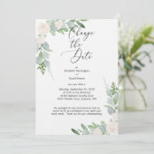 Verander de waterverf van het Bieden van de Kaart  (Staand voorkant)