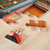 Verander de wereld van je buur unieke deuren legpuzzel (Zijkant)