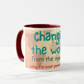 Verander de wereld vanuit de Inside Out Mok (Voorkant links)