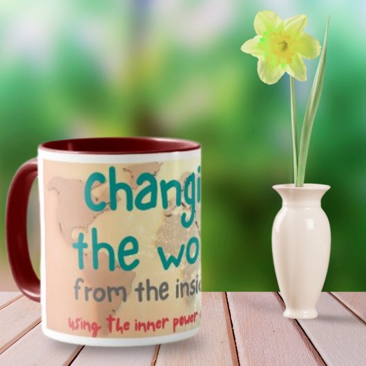 Verander de wereld vanuit de Inside Out Mok
