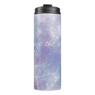 Verander de wereldfles thermosbeker