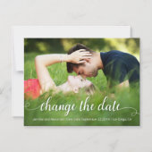 Verander de Witte Foto van de Datum in de openluch Magnetische Uitnodiging (Voorkant)