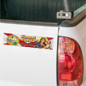 Verander Florida! Bid de Rozenkrans Bumpersticker (Op Truck)