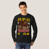 Verander gewone taarten in heerlijke werken van ca t-shirt (Voorkant volledig)