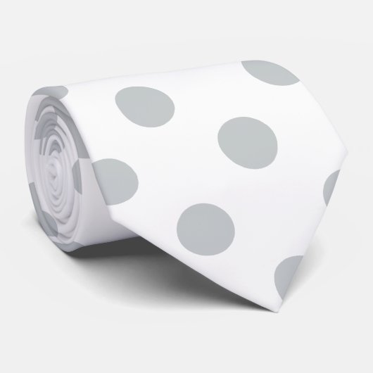 Verander grijze polka stippen elke kleur Klik op A Stropdas (Opgerold)