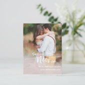 Verander het Briefkaart van de Bekleding van de Fo (Staand voorkant)