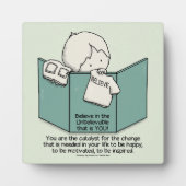 Verander het! fotoplaat (Voorkant)