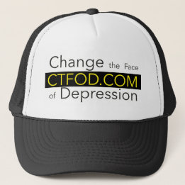 Verander het gezicht van depressie _ CTFOD_ Banner Trucker Pet