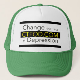 Verander het gezicht van depressie _ CTFOD Banner  Trucker Pet