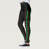 Verander het gezicht van Depressie Groen en Sinaas Leggings (Links)