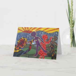 Verander het Leven van een Kind Kaart