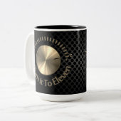 Verander het naar elf tweekleurige koffiemok (Voorkant links)