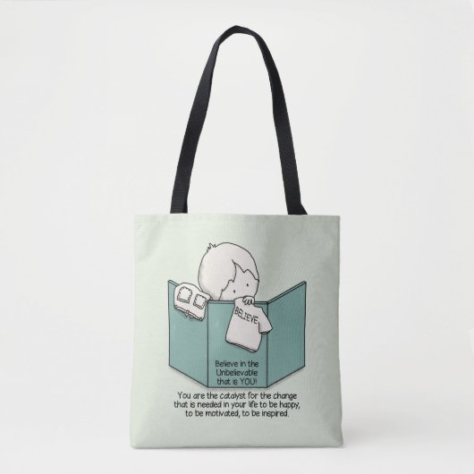 Verander het! tote bag (Voorkant)