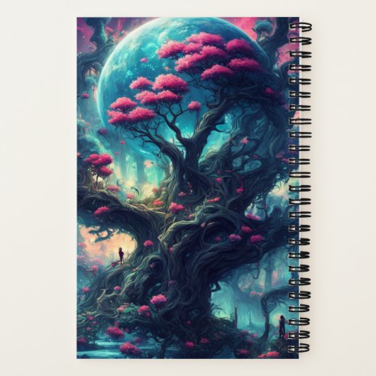 Verander het wereldjournaal notitieboek (Achterkant)