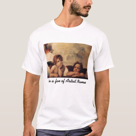 Verander in eigen favoriete afbeelding of kunst en t-shirt (Voorkant)