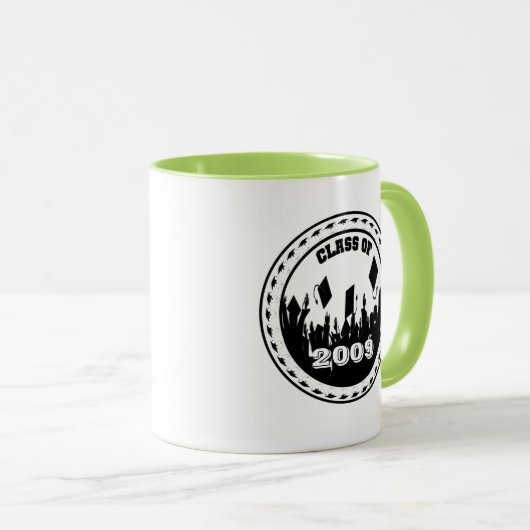 Verander in het huidige jaar en kies de kleuren va mok (Voorkant rechts)