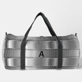 Verander Initiaal Grey Metal Shine Look Plunjezak (Voorkant)