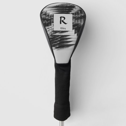 Verander Initiaal, Voeg (verwijder) Naam toe, Zwar Golfheadcover (Voorkant)