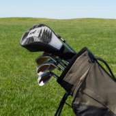 Verander Initiaal, Voeg (verwijder) Naam toe, Zwar Golfheadcover (Insitu)