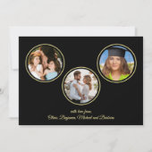 Verander Jaar Gelukkig Nieuwjaar 4 Fotokaart Kaart (Achterkant)