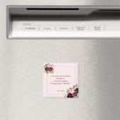 Verander je attitude vierkante magneet (Insitu (Vaatwasser))